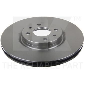 Jeu de 2 disques de frein avant NK OEM 60811878