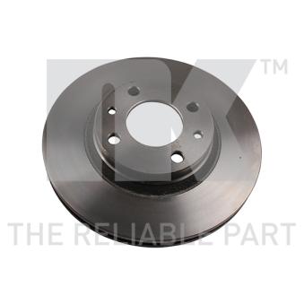 Jeu de 2 disques de frein avant NK OEM SE021165002A