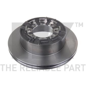 Jeu de 2 disques de frein arrière NK [202345]