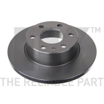 Jeu de 2 disques de frein arrière NK OEM 2996028