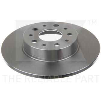 Jeu de 2 disques de frein arrière NK OEM 51808471