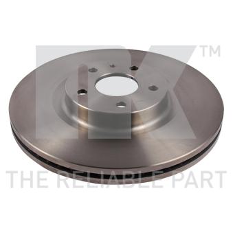 Jeu de 2 disques de frein avant NK OEM DG9C1125CC