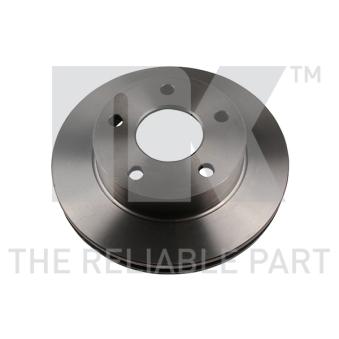 Jeu de 2 disques de frein avant NK OEM 5022679