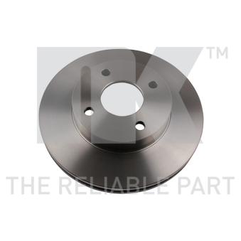 Jeu de 2 disques de frein avant NK OEM 5022664
