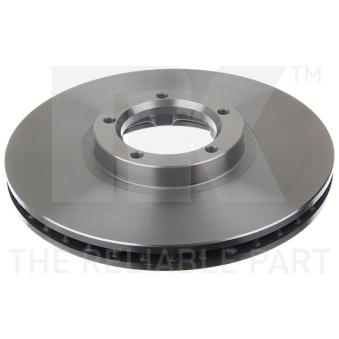 Jeu de 2 disques de frein avant NK OEM 1514235