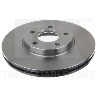 Jeu de 2 disques de frein avant NK OEM 2T141125EA