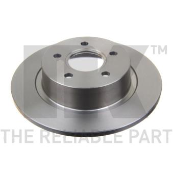 Jeu de 2 disques de frein arrière NK OEM 4367108