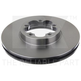 Jeu de 2 disques de frein avant NK OEM 1543340