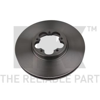 Jeu de 2 disques de frein avant NK OEM 1842633