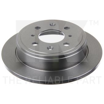 Jeu de 2 disques de frein arrière NK OEM 42510SK7000 Jeu de 2 disques de frein arrière NK OEM 42510SK7000