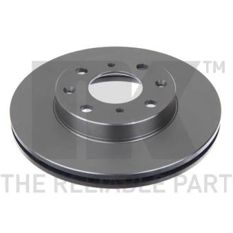 Jeu de 2 disques de frein avant NK OEM 45251SH1A00