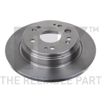 Jeu de 2 disques de frein arrière NK OEM 42510S7AJ50