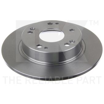 Jeu de 2 disques de frein arrière NK [202641]