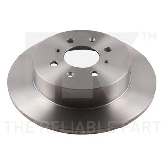 Jeu de 2 disques de frein arrière NK OEM 42510S5AA00