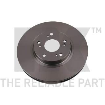 Jeu de 2 disques de frein avant NK [202646]