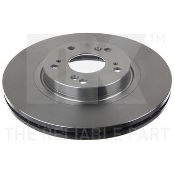Jeu de 2 disques de frein avant NK OEM 45251TL1G01