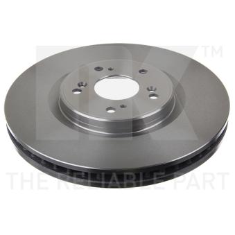 Jeu de 2 disques de frein avant NK OEM 45251TL0G50