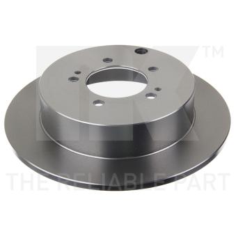 Jeu de 2 disques de frein arrière NK [203053]