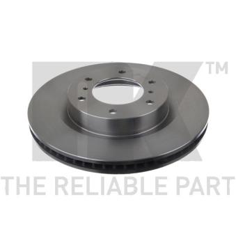 Jeu de 2 disques de frein avant NK OEM 4615A038
