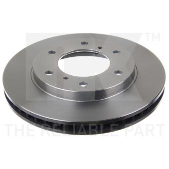 Jeu de 2 disques de frein avant NK [203059]