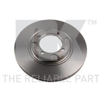 Jeu de 2 disques de frein avant NK [203219]