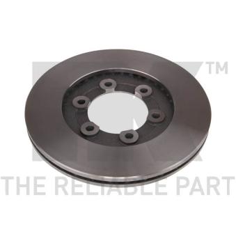 Jeu de 2 disques de frein avant NK 203222