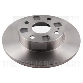 Jeu de 2 disques de frein avant NK 203225