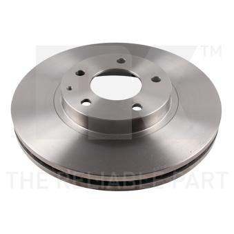 Jeu de 2 disques de frein avant NK OEM L12Y3325X
