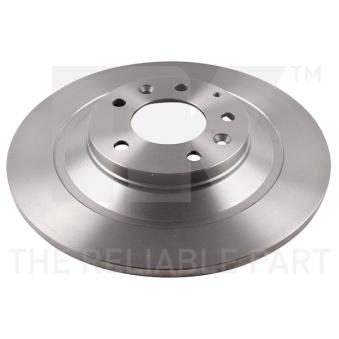 Jeu de 2 disques de frein arrière NK [203265]