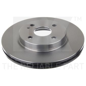 Jeu de 2 disques de frein avant NK [203267]