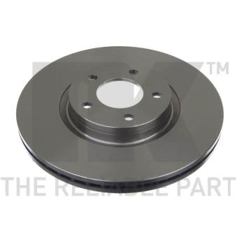 Jeu de 2 disques de frein avant NK OEM B37F3325XA