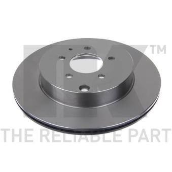 Jeu de 2 disques de frein arrière NK OEM L23226251A