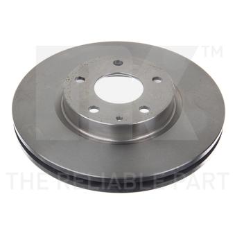 Jeu de 2 disques de frein avant NK OEM GHR133251