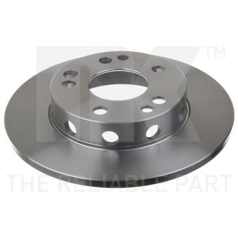 Jeu de 2 disques de frein avant NK OEM 2014210812