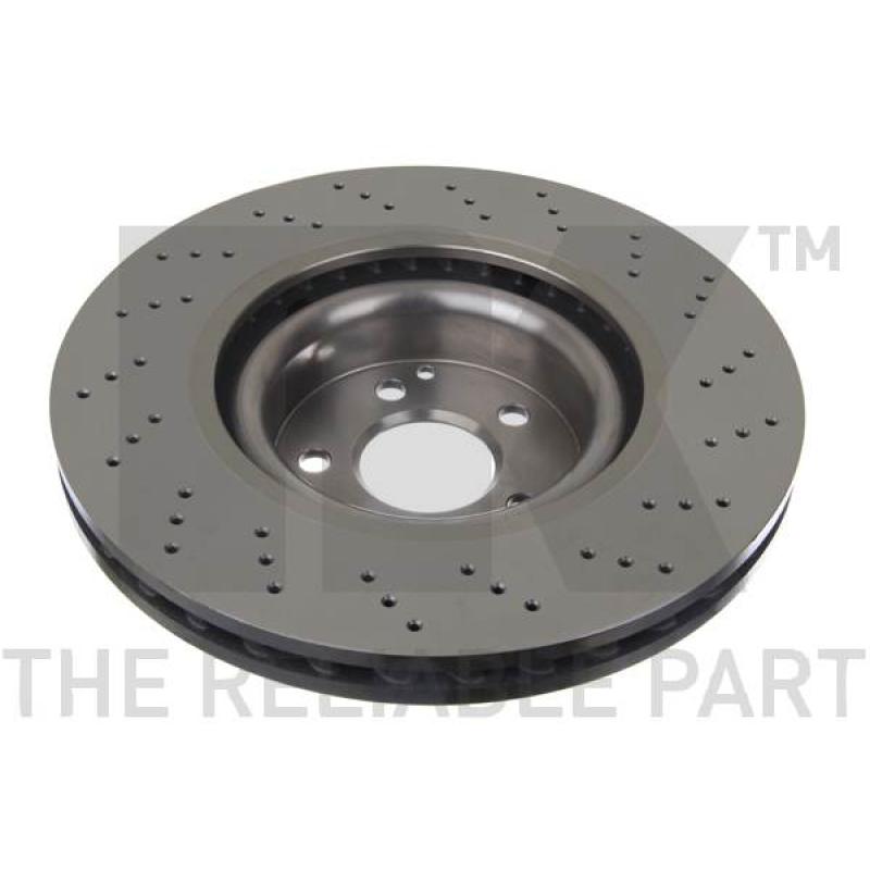 Jeu de 2 disques de frein avant NK 2033118 - Visuel 1