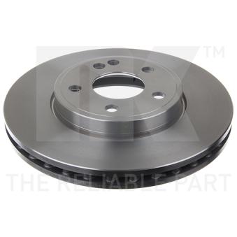 Jeu de 2 disques de frein avant NK OEM 246421241207