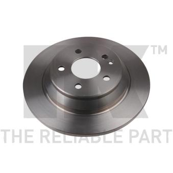 Jeu de 2 disques de frein arrière NK OEM 4474230412