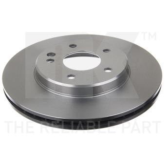 Jeu de 2 disques de frein avant NK OEM 2024210912