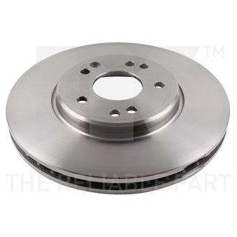 Jeu de 2 disques de frein avant NK 203319 pour ROVER 800 E Evolution II 2.5 - 235cv