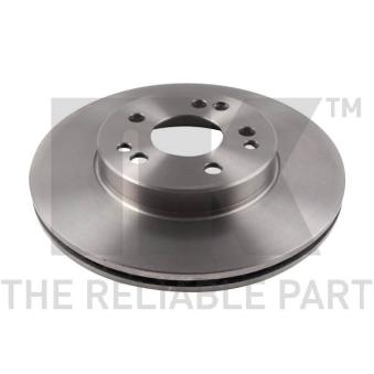 Jeu de 2 disques de frein avant NK [203328]