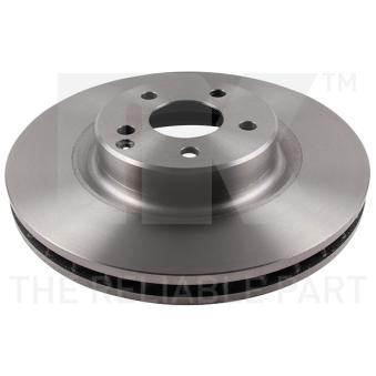 Jeu de 2 disques de frein avant NK [203361]