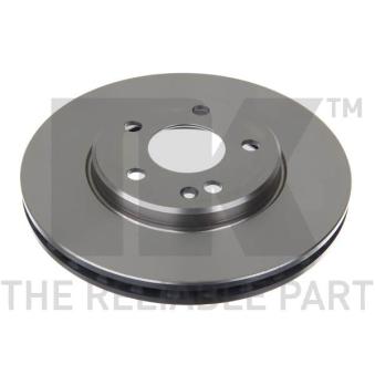 Jeu de 2 disques de frein avant NK OEM 1694211112