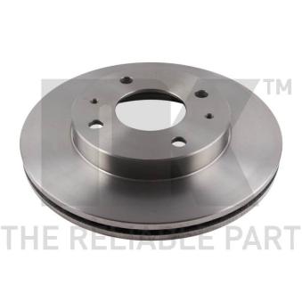 Jeu de 2 disques de frein avant NK [203403]