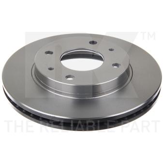 Jeu de 2 disques de frein avant NK OEM 5171238100