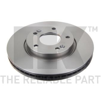 Jeu de 2 disques de frein avant NK OEM S517121F000