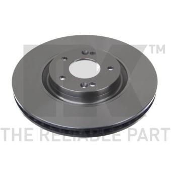 Jeu de 2 disques de frein avant NK [203443]