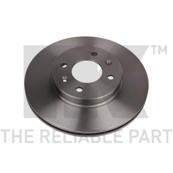 Jeu de 2 disques de frein avant NK 203523 pour LANCIA THESIS 1.5 CRDi - 110cv