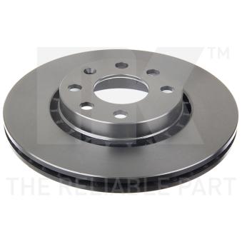 Jeu de 2 disques de frein avant NK OEM 0569055