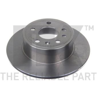 Jeu de 2 disques de frein arrière NK OEM 4565693