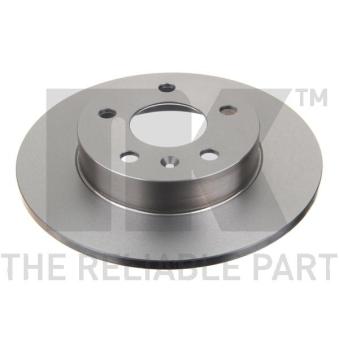 Jeu de 2 disques de frein arrière NK OEM 9117772